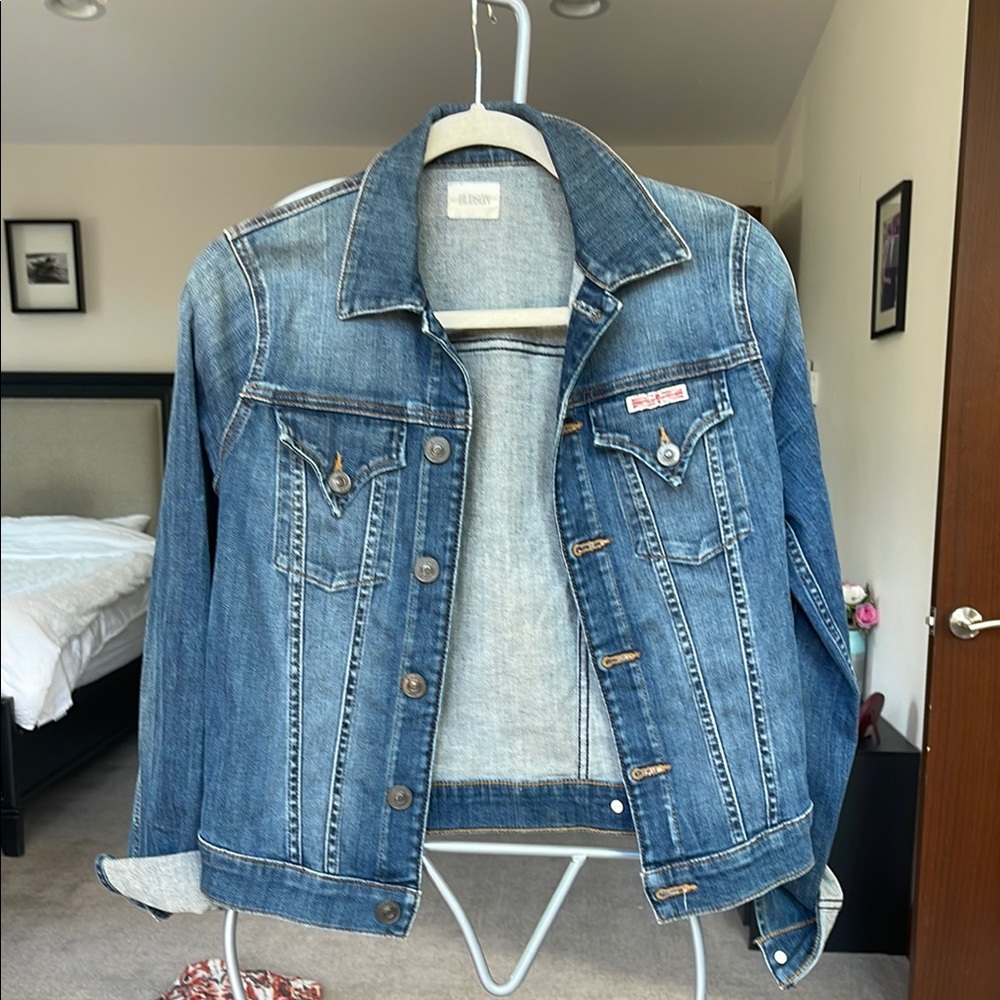 Hudson Blue Jean Jacket Classic Medium Wash